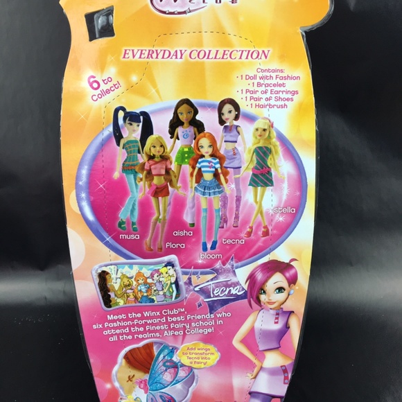 Winx Club Tecna Doll - Picture 4 of 10